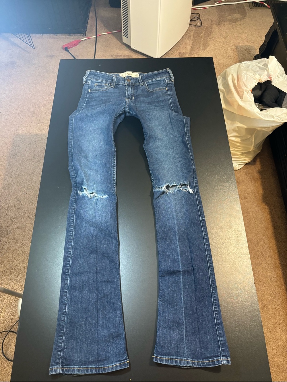 2000s y2k Hollister lowrise bootcut jeans